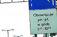 100 z� za blokowanie buspasa
