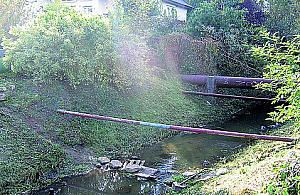 Suchą stopą przez kanałek?