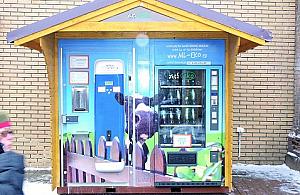 Od krowy, z mlekomatu...