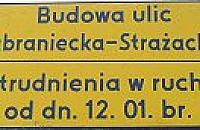 Stra�acka w b�lach, ale powstaje