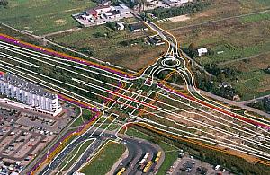 Z Lasu Borem przez Wawer