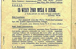 Przegląd przedwojennej prasy