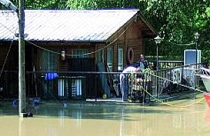 Wisła podtopiła Wawer