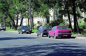 Zakorkowane chodniki