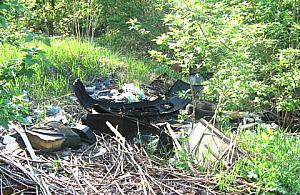 Śmieciowa plaga Białołęki