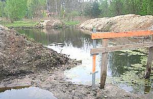 Nie zasypuj rowów melioracyjnych!