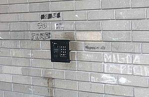 Wandalizm na osiedlu Piaskowa