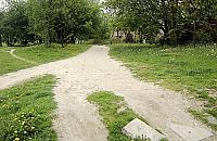 Osiedle bog�w bez chodnika