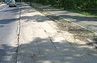 Chodnik na Parkowej w przyszłym roku