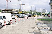 Słupki podzieliły Bazyliańską