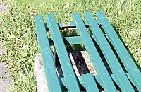 Park Szyma�skiego dewastowany