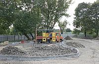 B�dzie plac zabaw w parku na Woli