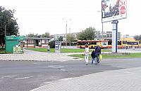 Dzikie przejście obok pętli