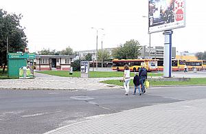 Dzikie przejście obok pętli