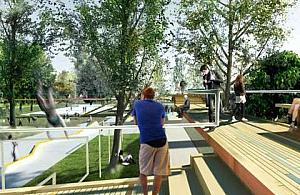 Skwer sportów miejskich na Euro