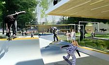 Skwer sportów miejskich na Euro