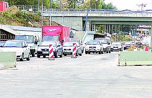 W listopadzie wiadukt w stronę centrum