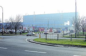 Trudny wjazd do Szpitala Bródnowskiego