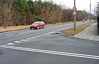 Potrzebna zebra przy lasku Br�dnowskim