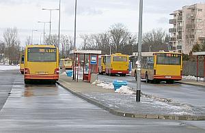 Biletomat na Nowodworach w kwietniu