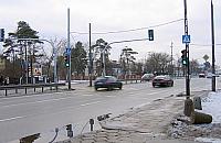 Kolejne �wiat�a na wlocie do miasta