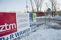 P+R Wawer ju� dzia�a, Falenica op�niona