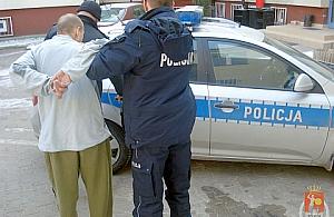 Napadł na peronie, złapany w pociągu