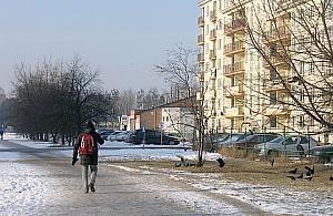 Radiowa: piach zamiast chodnika