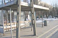 Siemiatycka - wysiadka na s�upie
