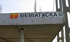 Siemiatycka - wysiadka na słupie