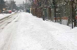 Ślizgawki na chodnikach, mandatów brak