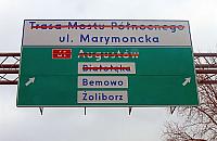 Na jaki most kierują znaki?