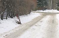 Osiedle Groty bezmyślnie odśnieżane