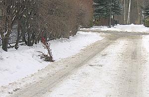 Osiedle Groty bezmyślnie odśnieżane