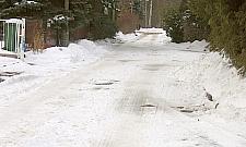 Osiedle Groty bezmyślnie odśnieżane