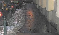 Chodnik na Żelaznej na Euro