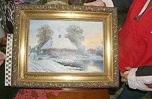 Fałszywy Zin w galerii na Bielanach