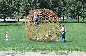 A może tak rzeźba na wiosnę...