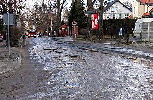 Fletniowa jak po bombardowaniu