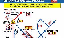 Buduj� rondo na Radiowej - autobusy zmieniaj� trasy
