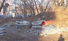 Śmietnisko w samym centrum powita Greków?