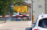 Zamykaj� przejazd w Rembertowie