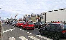 Światła zablokowały Modlińską, urzędnicy: poczekamy kilka dni