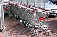 Naciągacze czyhają pod Kauflandem