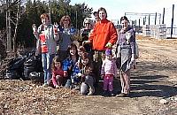 Weekendowe odśmiecanie w Chotomowie