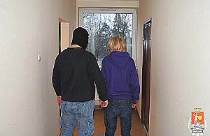 Po służbie złapał włamywaczy