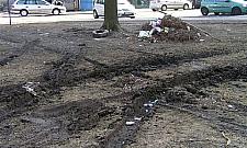 Sterty śmieci przy Garbińskiego - była jedna, są trzy