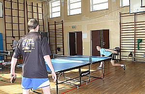 Ostatni ping-pong w szkole na Zawiszy