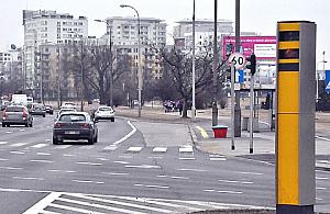 Nowoczesny fotoradar stanie na Radzymińskiej