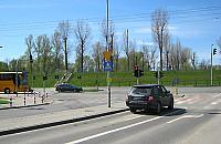 Wadliwa sygnalizacja blokuje Wał Miedzeszyński